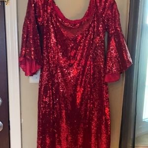 Sequence Red Dress